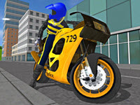 Police MotorBike Race Simulator 3D